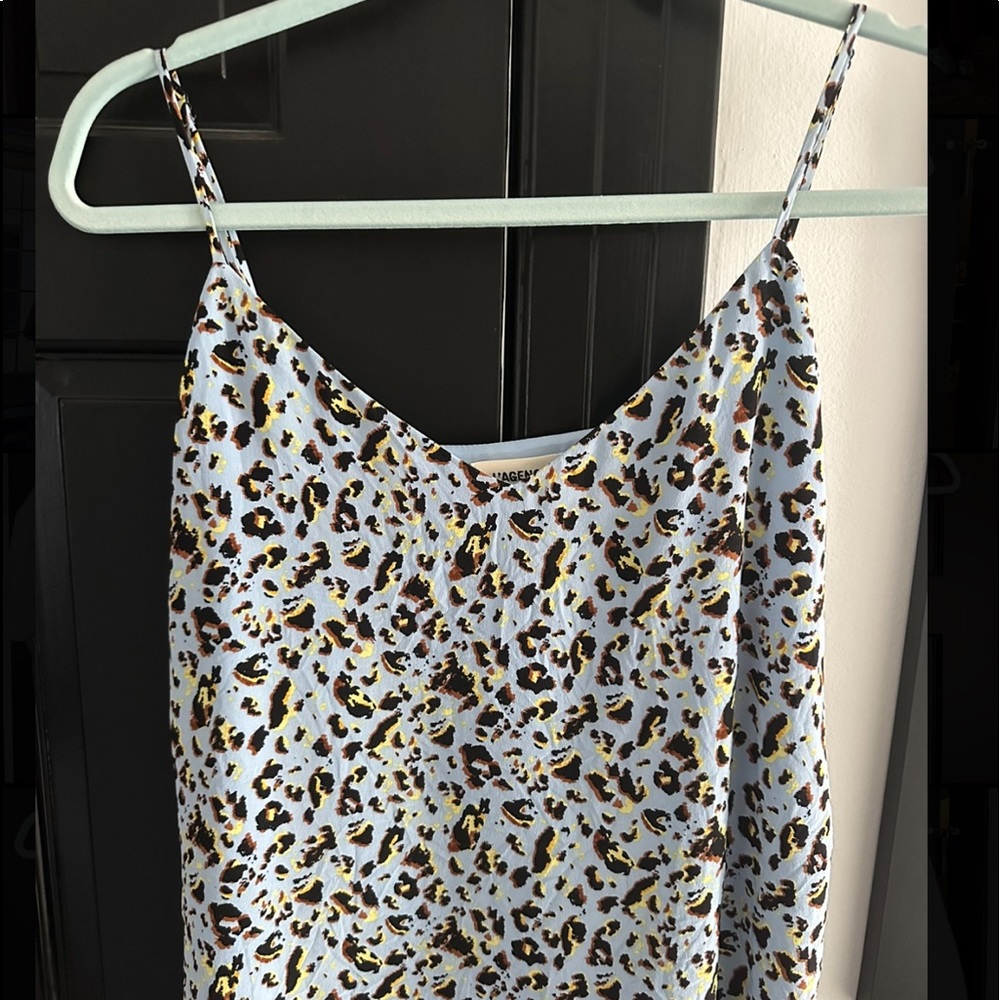 Silk Animal Print L’agence Top
